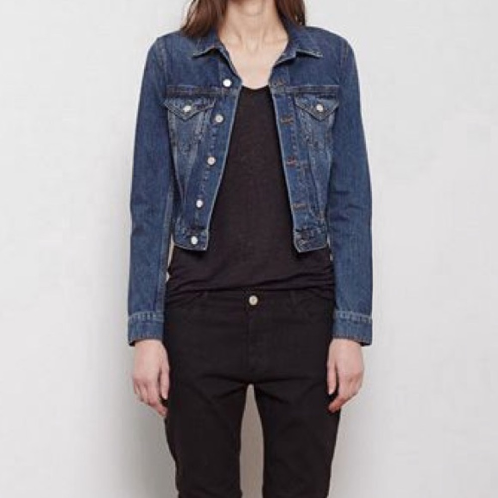 Acne Studio Washed Denim Jacket